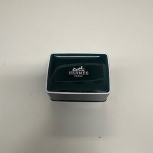 Unisex HERMES Eau D’Orange Vert Soap with Travel Case 1.7oz 50g